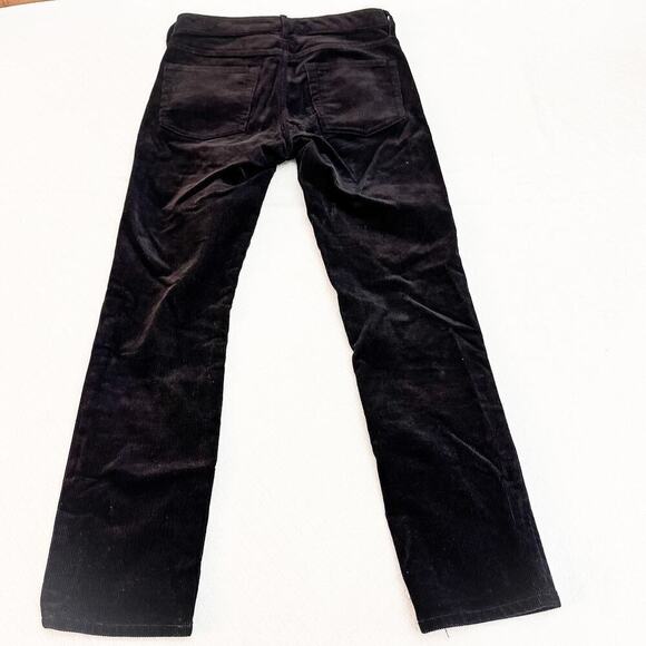 Club Monaco The High Rise Skinny Cord Style Black Denim Jeans Size 26 - Picture 3 of 9